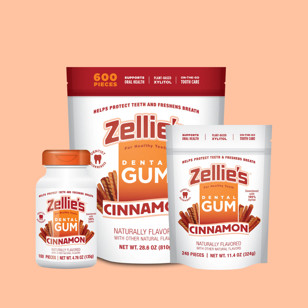 CINNAMON Xylitol Dental Gum – Zellie's