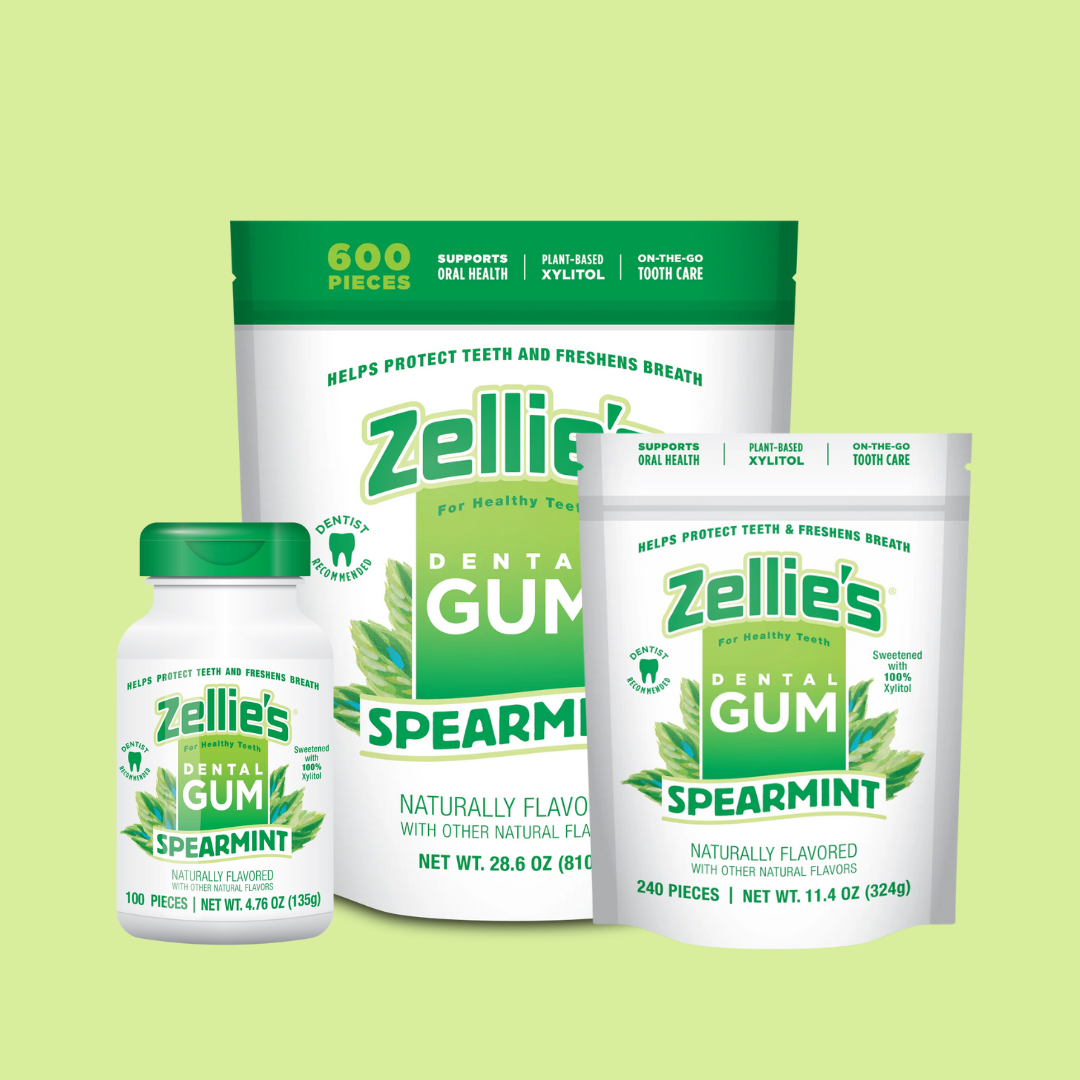 SPEARMINT Xylitol Dental Gum – Zellie's SPEARMINT Xylitol Dental Gum – Zellie's