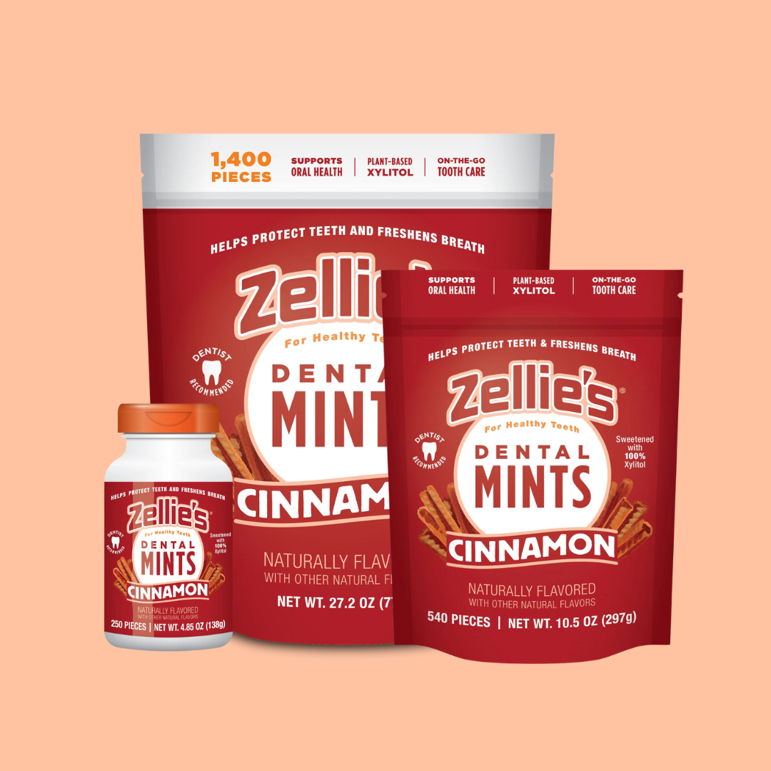 CINNAMON Xylitol Dental Mints – Zellie's