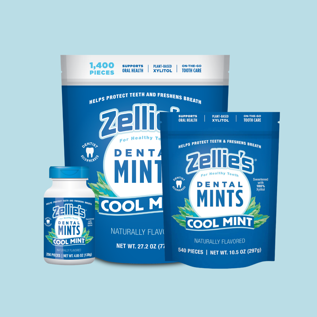 COOL MINT Xylitol Dental Mints – Zellie's