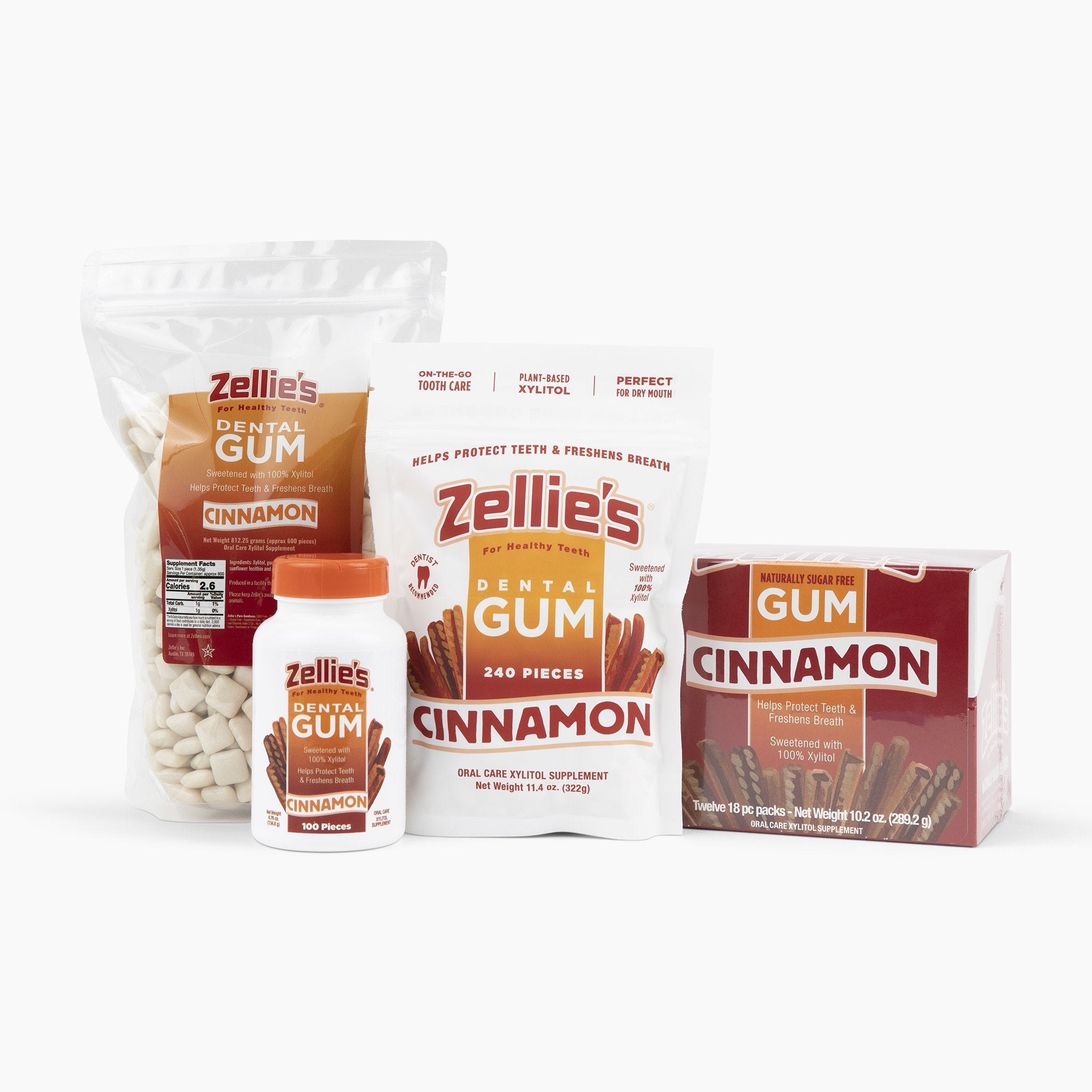 CINNAMON Xylitol Dental Gum - Wholesale