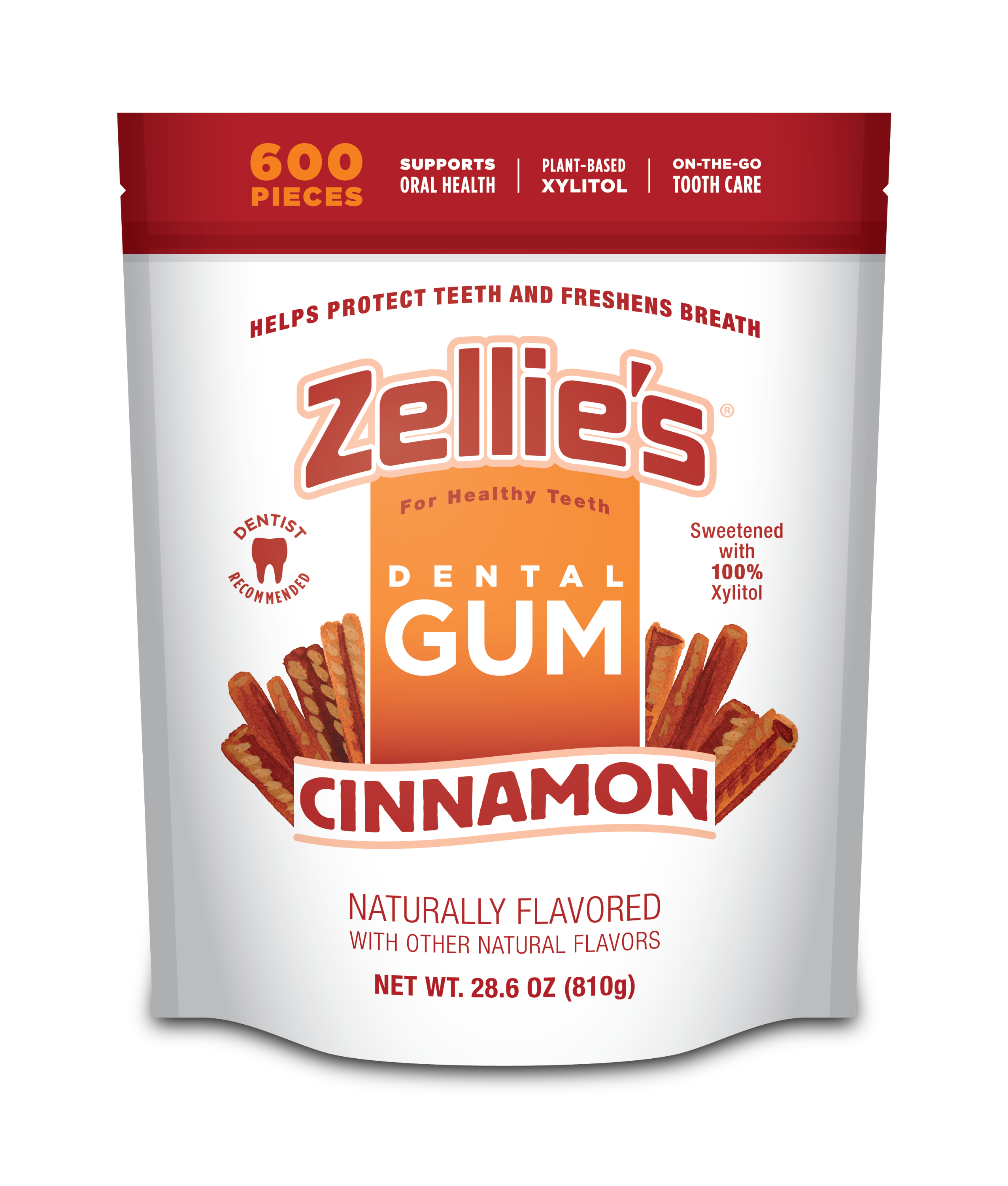 CINNAMON Xylitol Dental Gum – Zellie's CINNAMON Xylitol Dental Gum – Zellie's