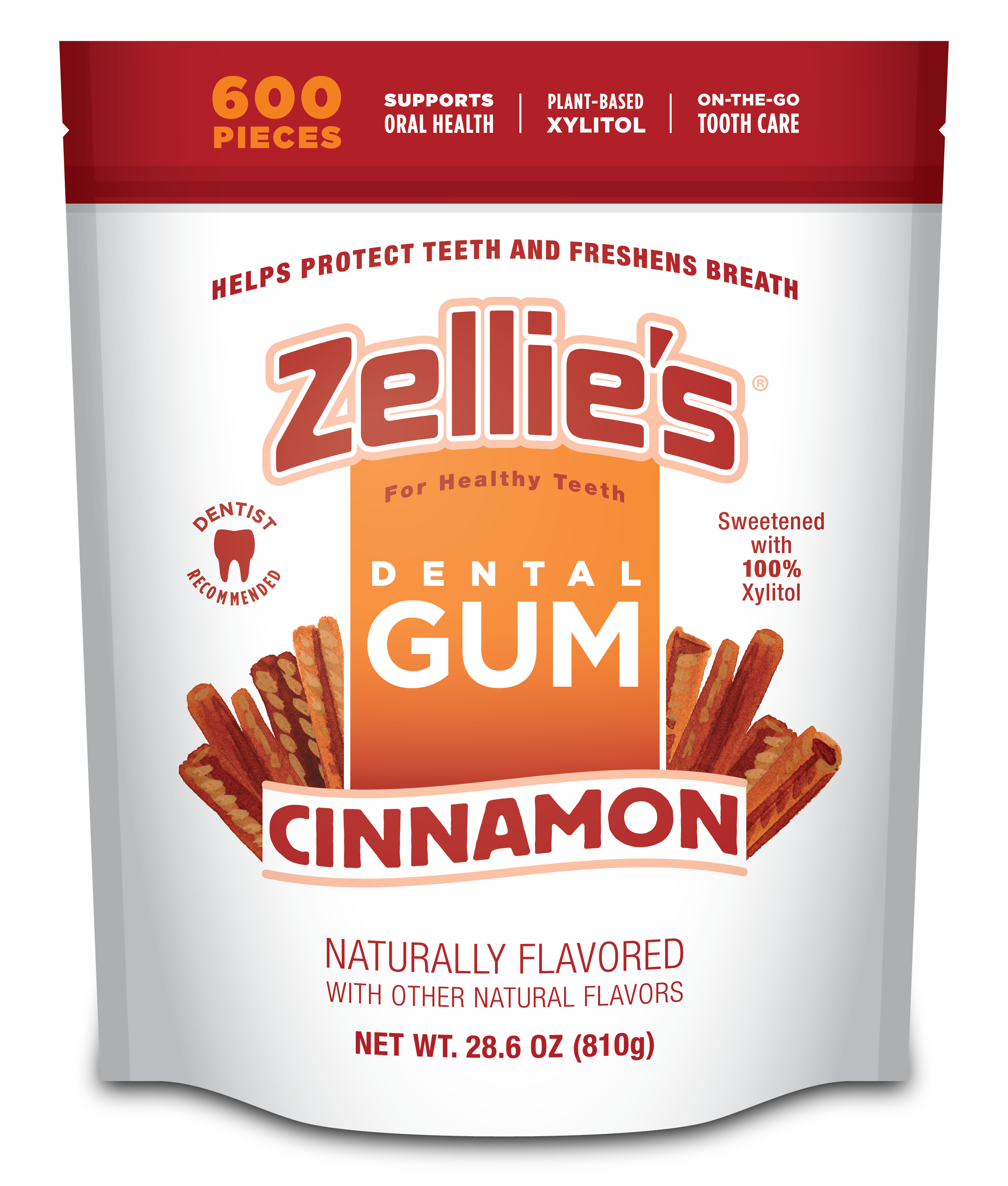 CINNAMON Xylitol Dental Gum