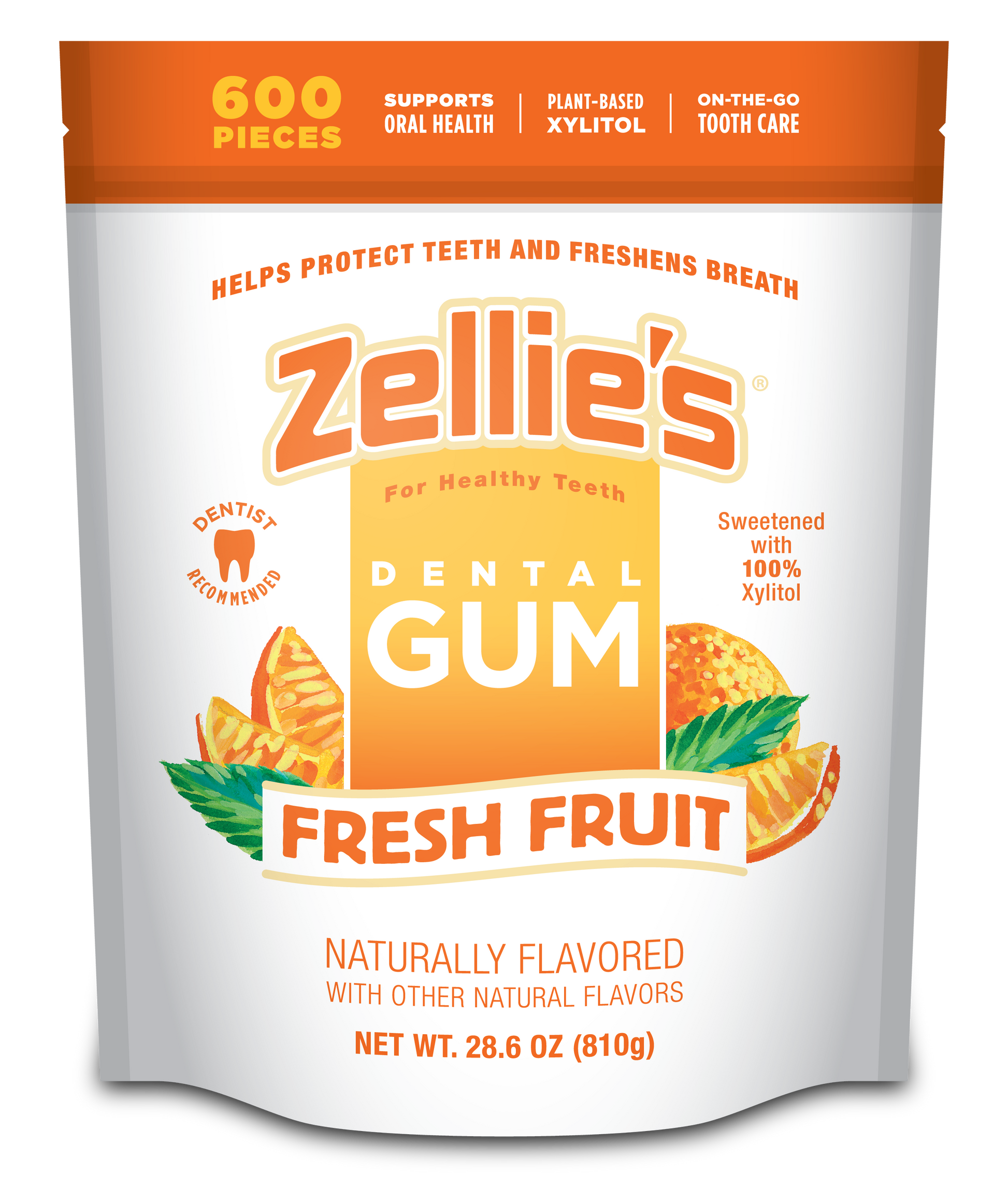 FRESH FRUIT Xylitol Dental Gum – Zellie's FRESH FRUIT Xylitol Dental Gum – Zellie's