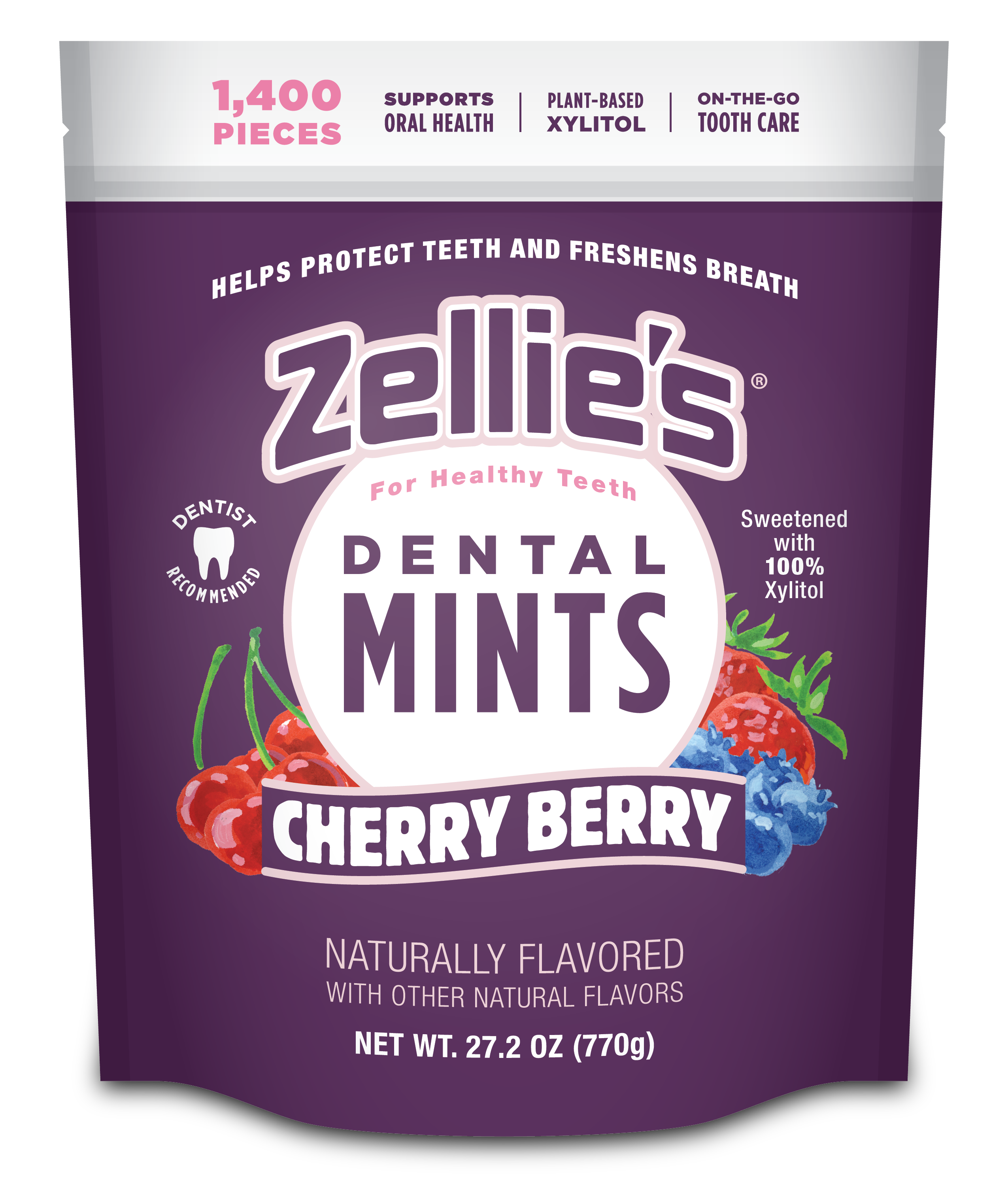 CHERRY BERRY Xylitol Dental Mints