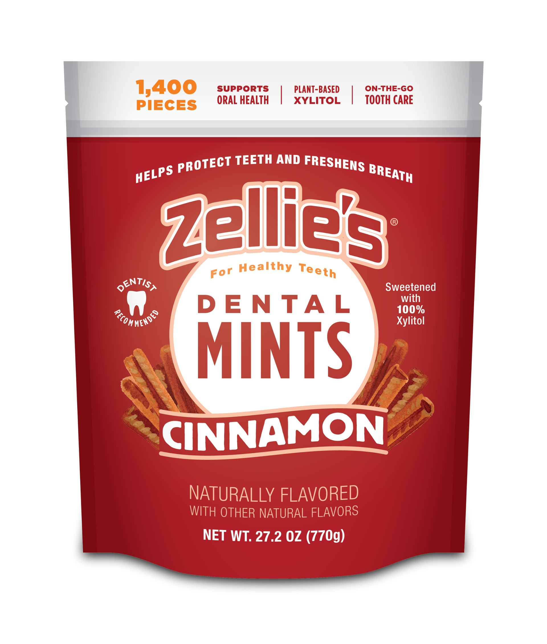 CINNAMON Xylitol Dental Mints – Zellie's