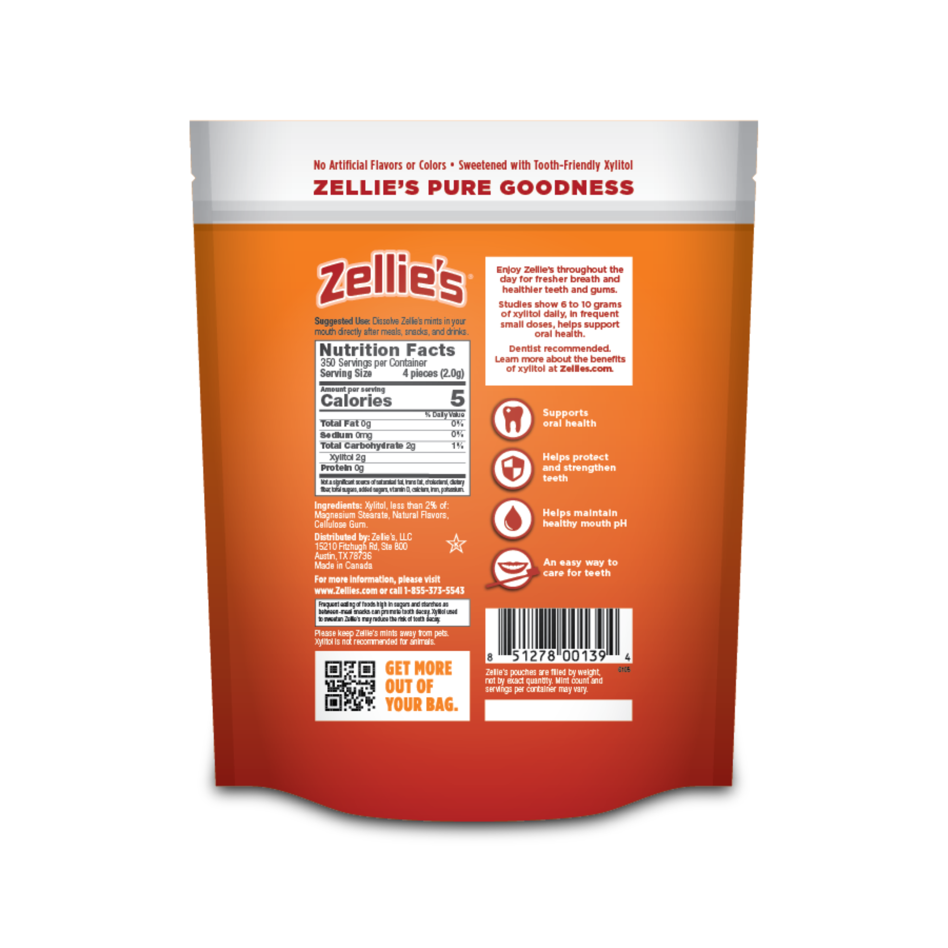 CINNAMON Xylitol Dental Mints – Zellie's