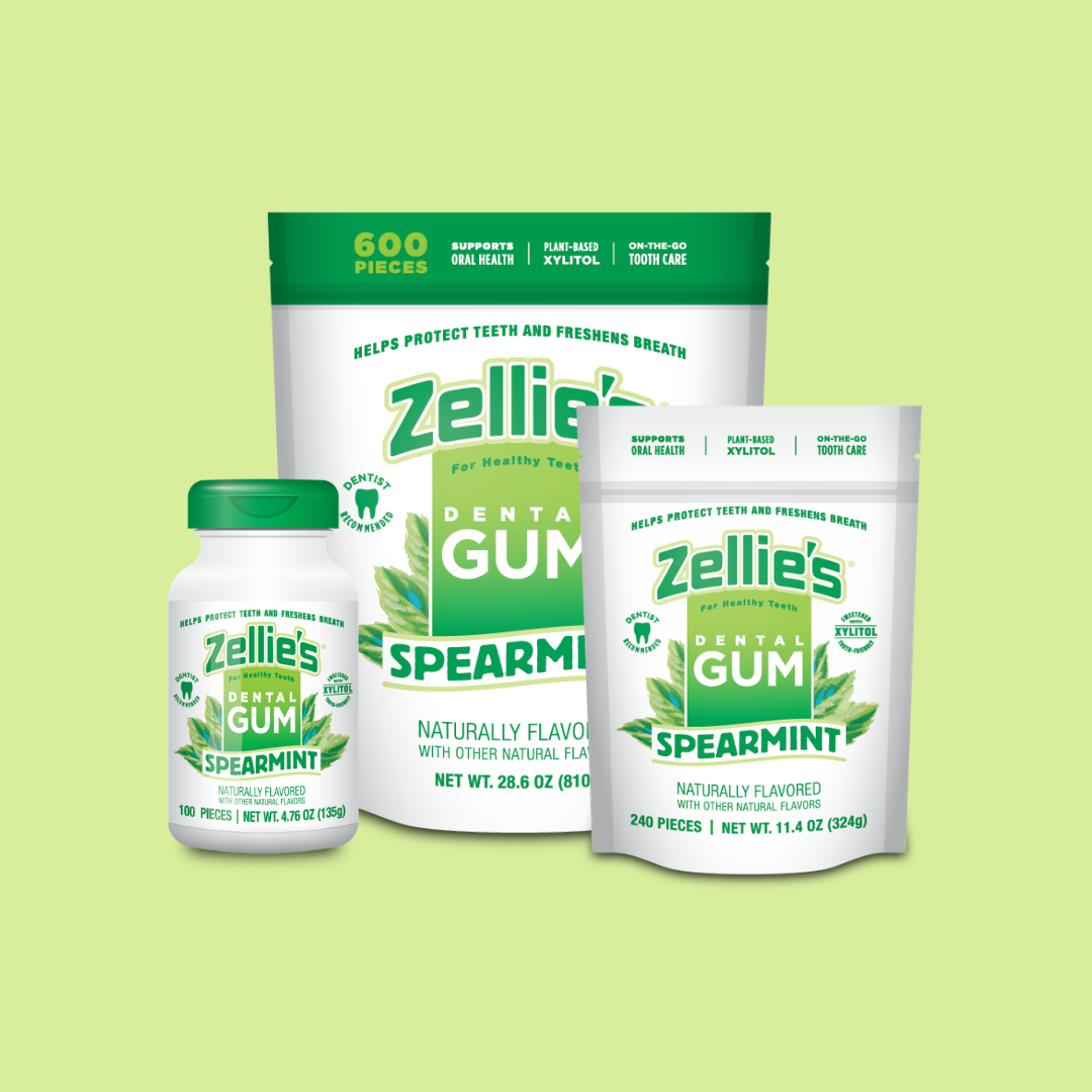 SPEARMINT Xylitol Dental Gum