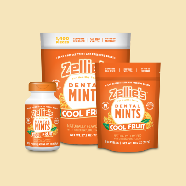 COOL FRUIT Xylitol Dental Mints – Zellie's