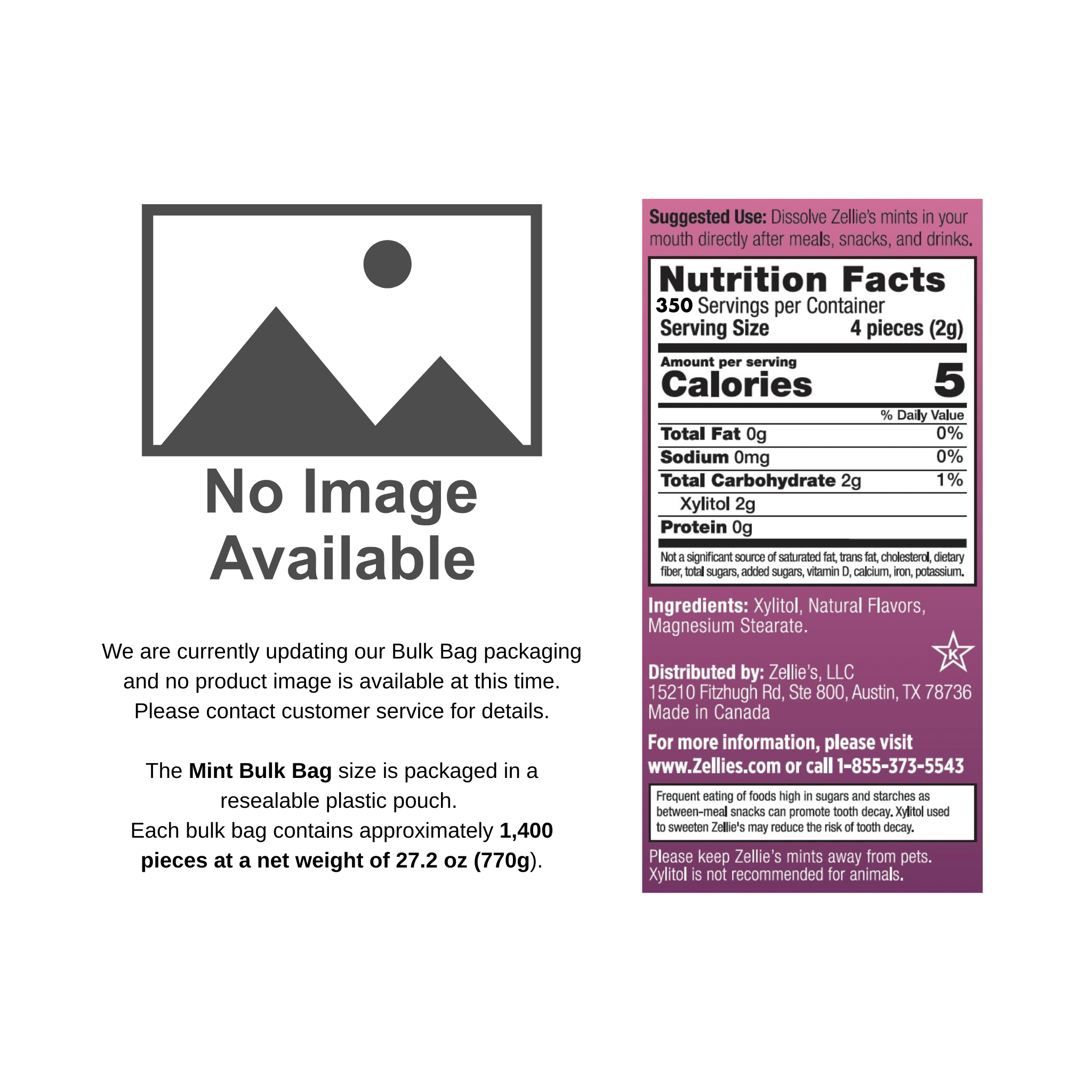 CHERRY BERRY Xylitol Dental Mints