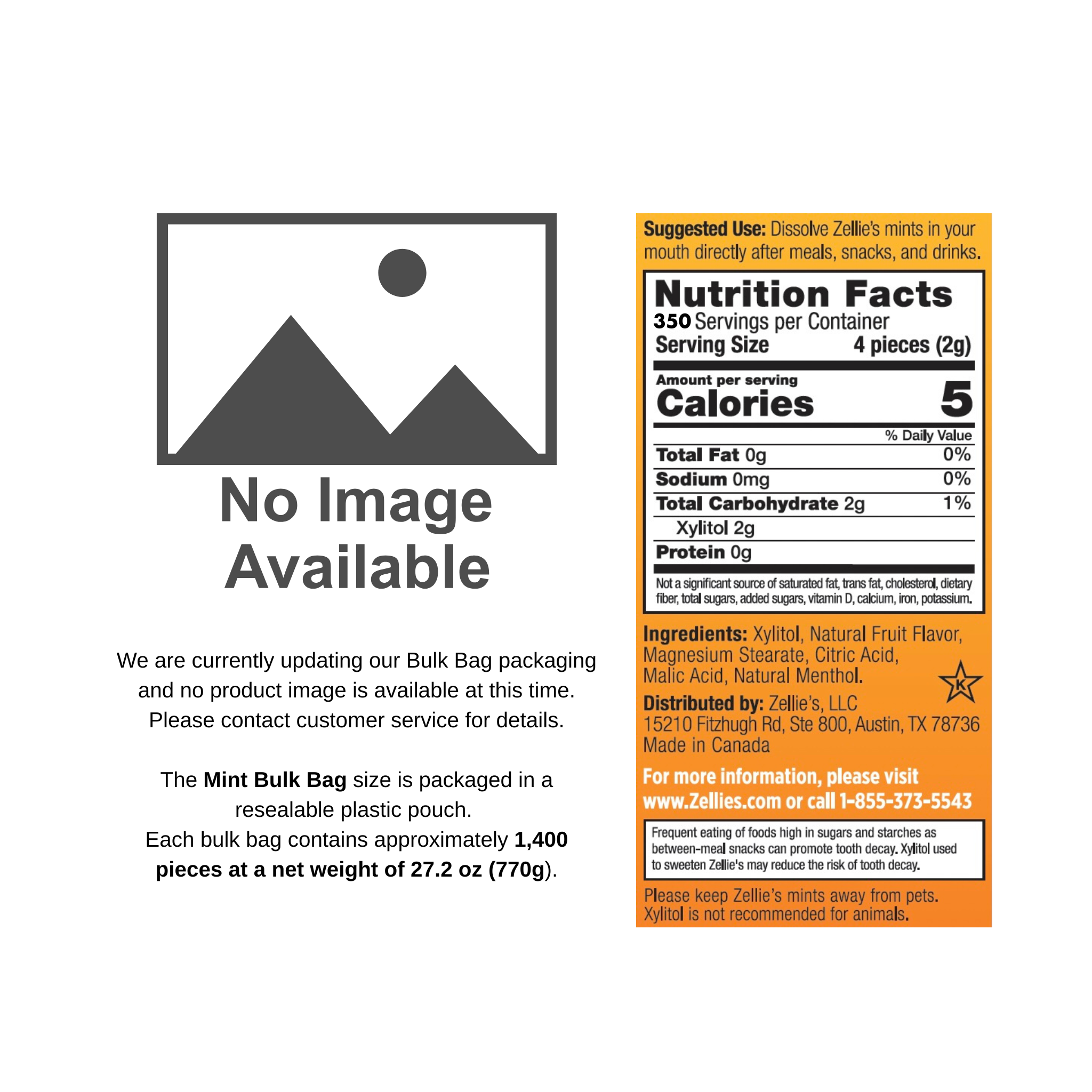 COOL FRUIT Xylitol Dental Mints