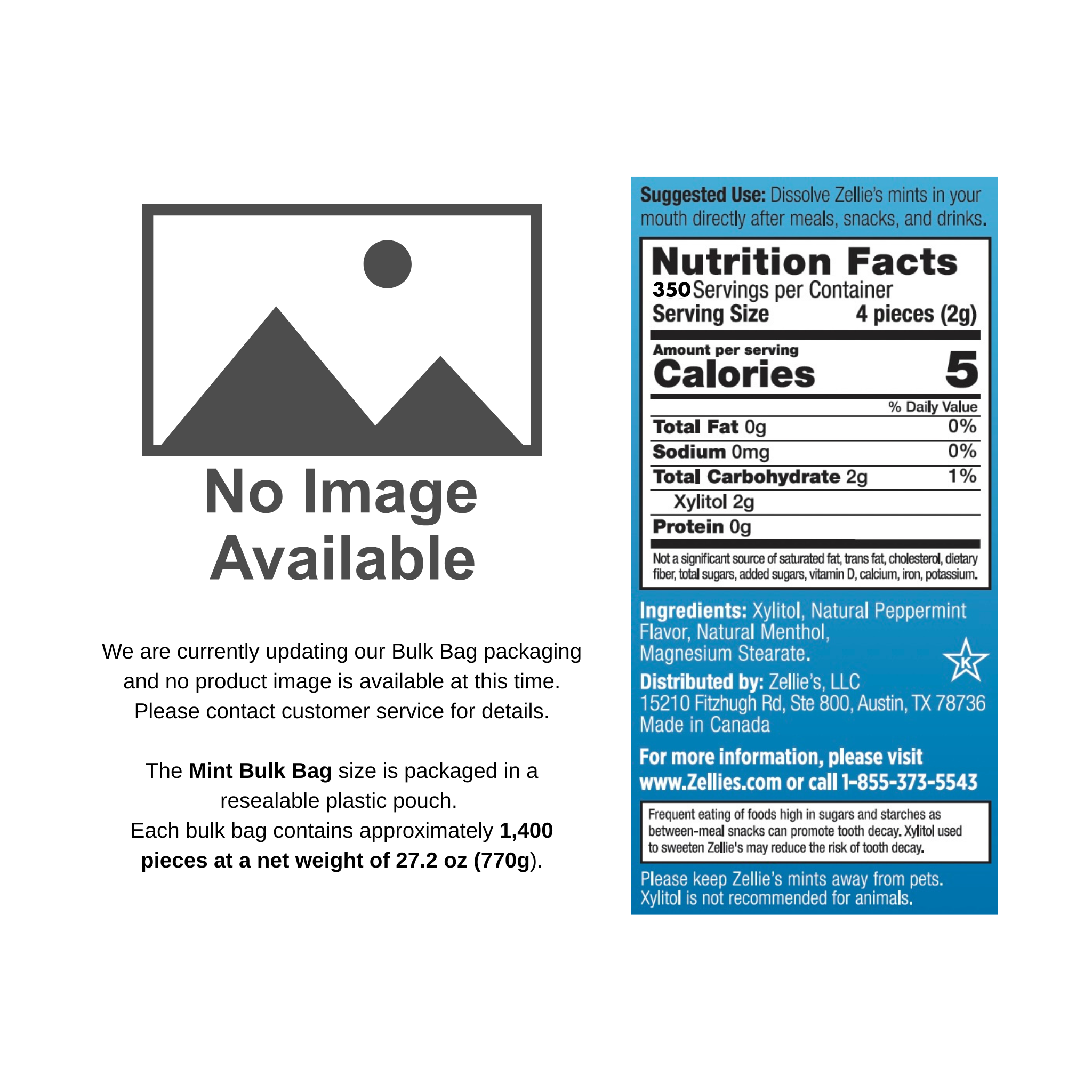 COOL MINT Xylitol Dental Mints