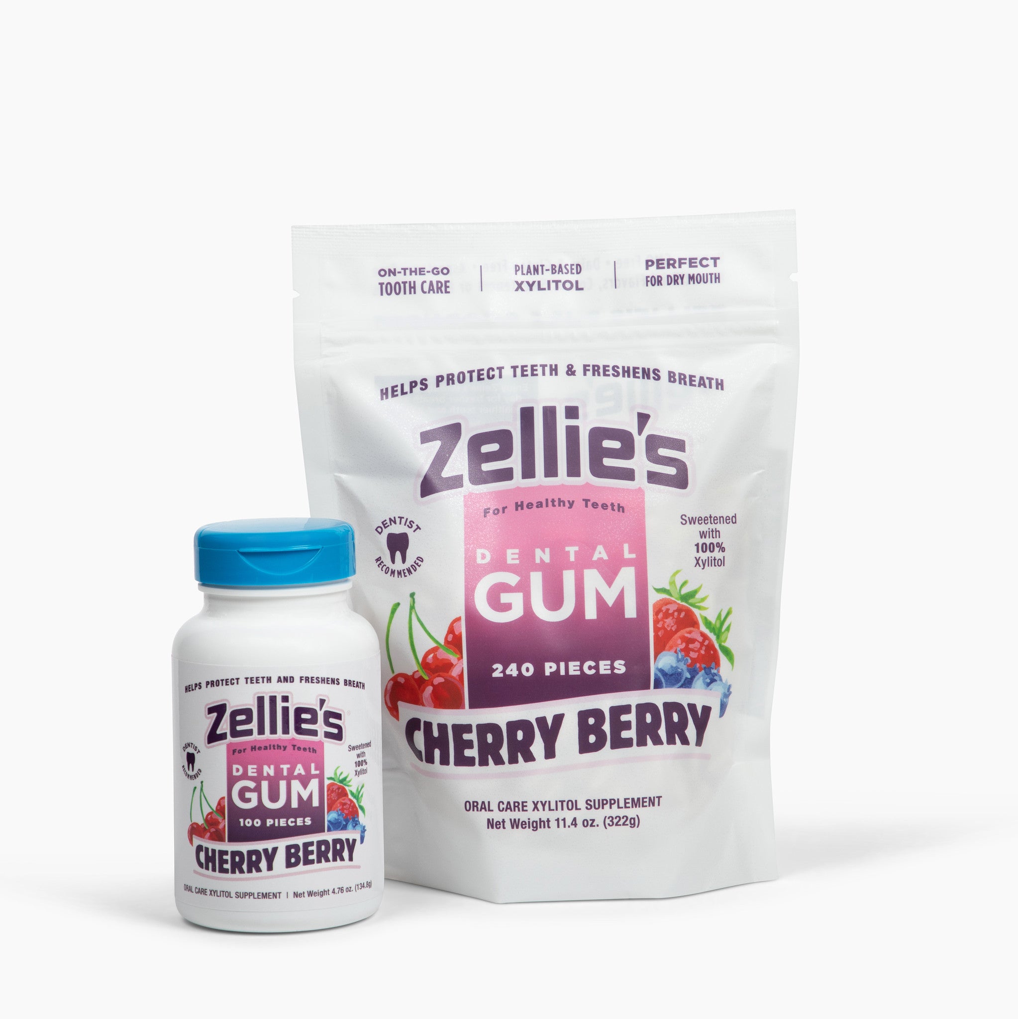 CHERRY BERRY Xylitol Dental Gum