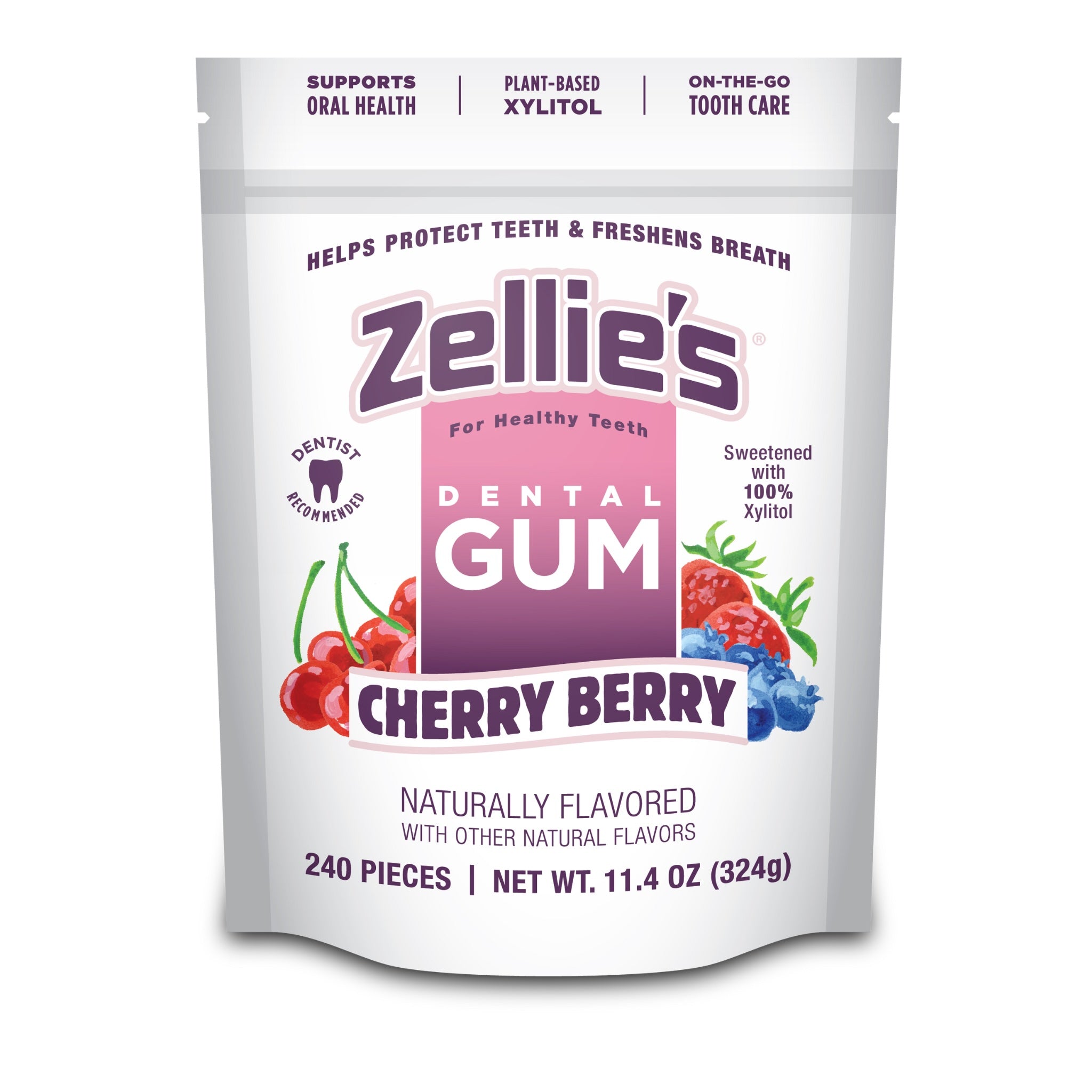 CHERRY BERRY Xylitol Dental Gum