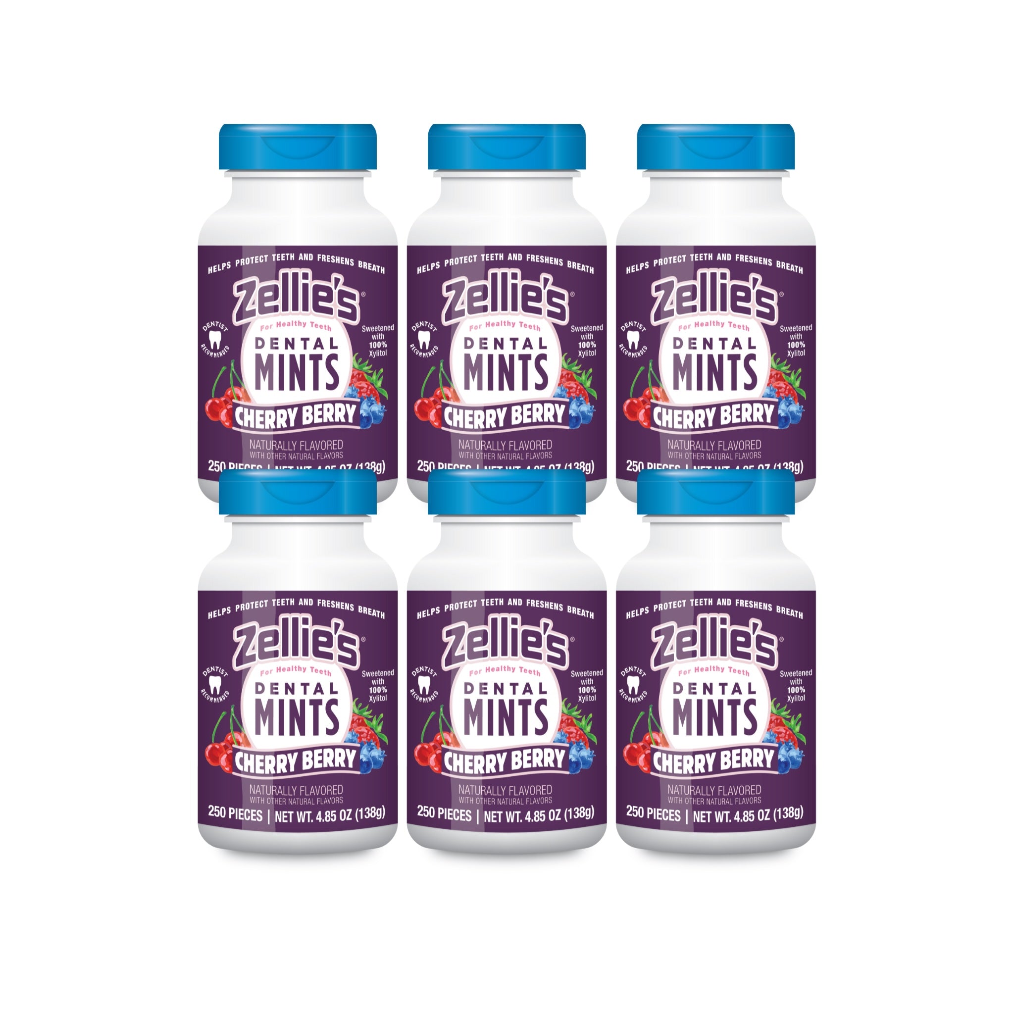CHERRY BERRY Xylitol Dental Mints – Zellie's