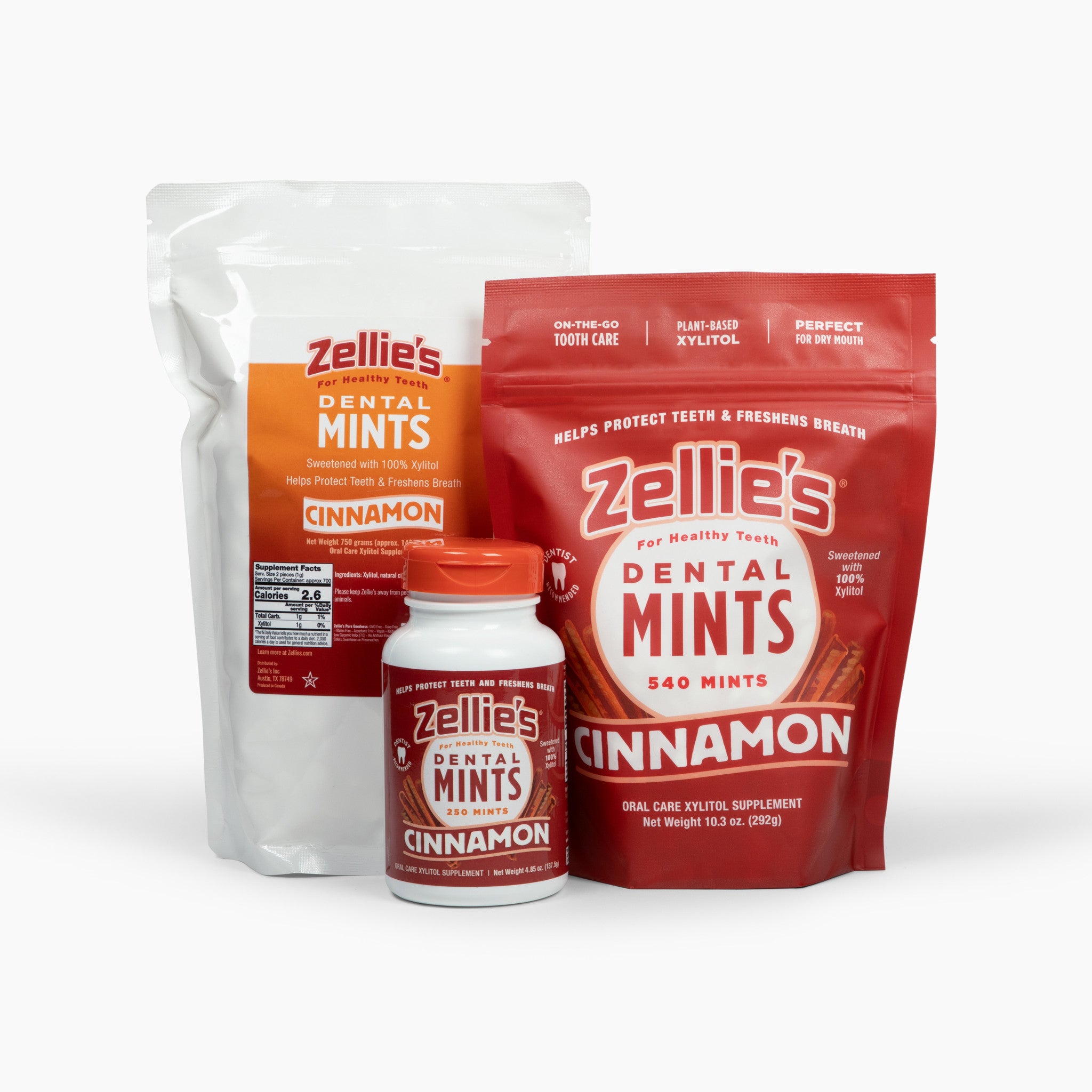 CINNAMON Xylitol Dental Mints