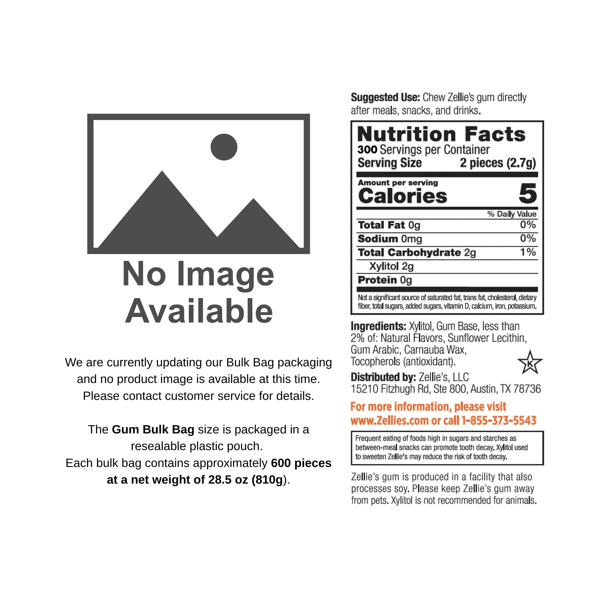 FRESH FRUIT Xylitol Dental Gum