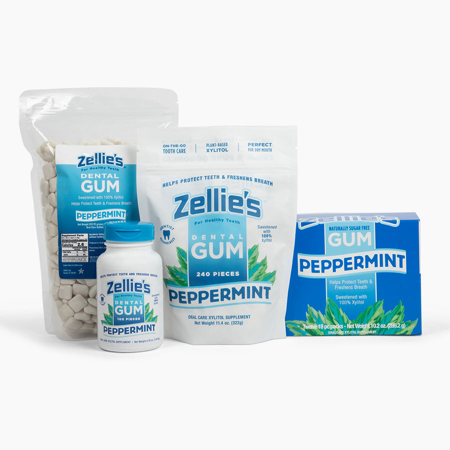 PEPPERMINT Xylitol Dental Gum