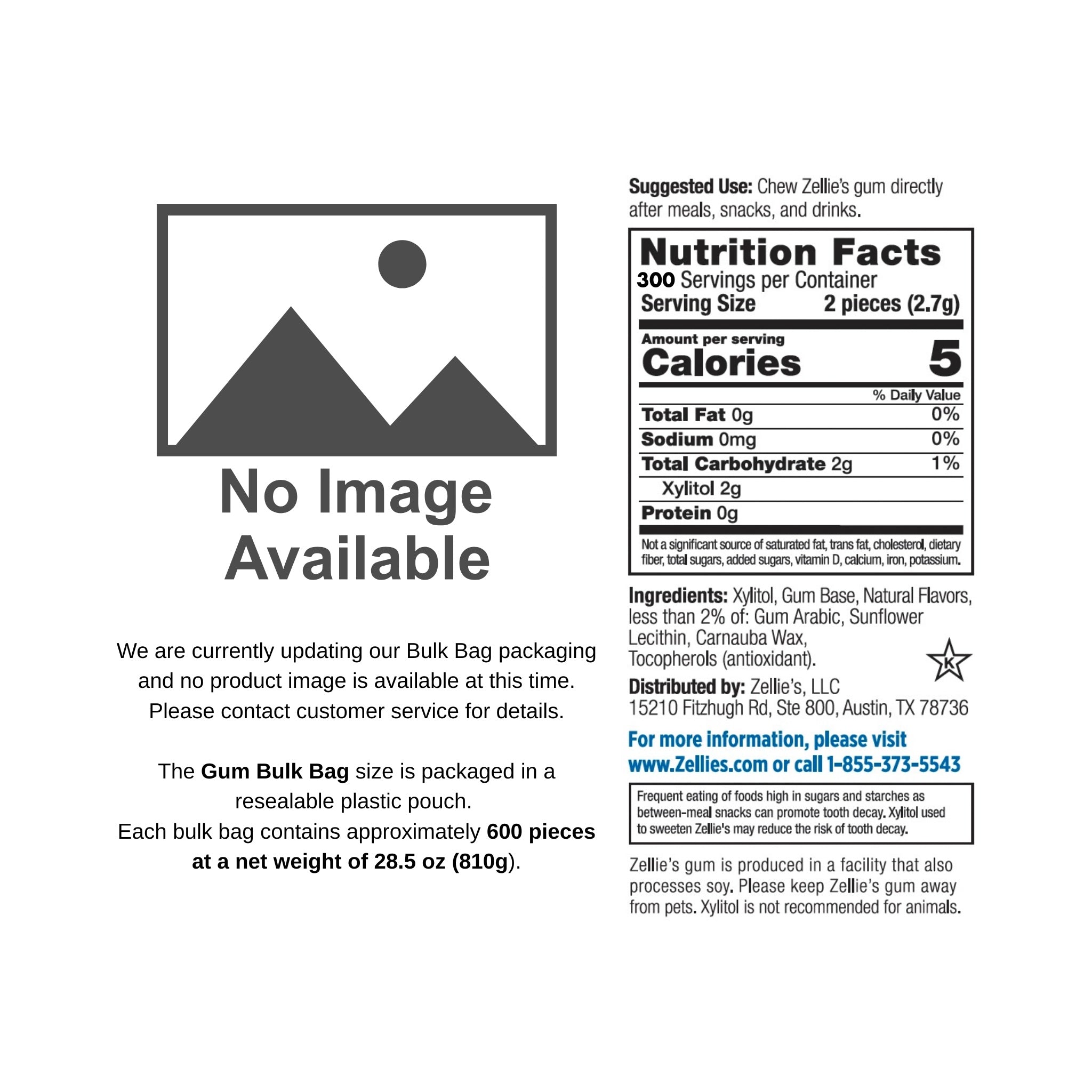 PEPPERMINT Xylitol Dental Gum