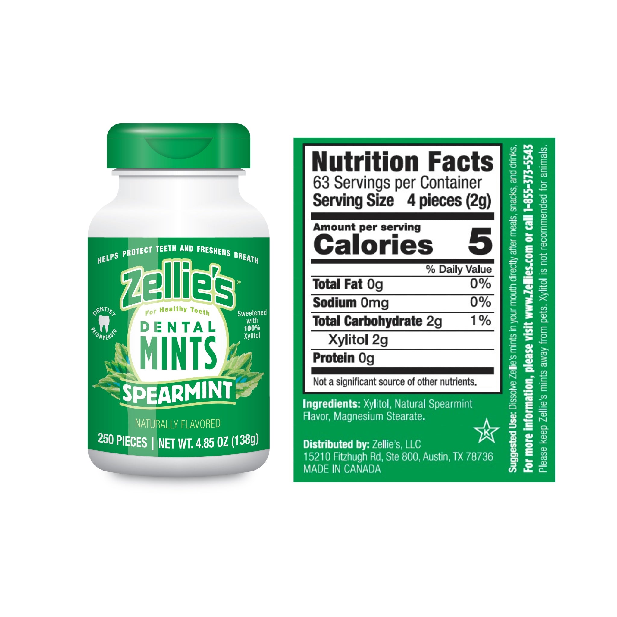 Zellies_Spearmint_Mints_250ct_