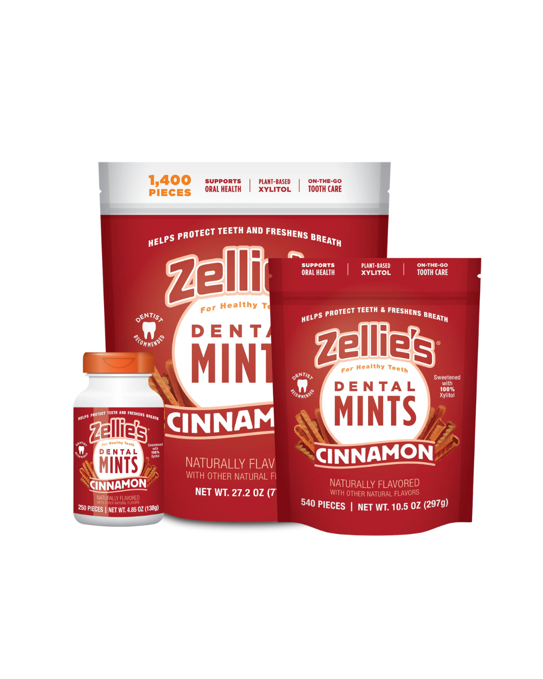 CINNAMON Xylitol Dental Mints – Zellie's CINNAMON Xylitol Dental Mints – Zellie's
