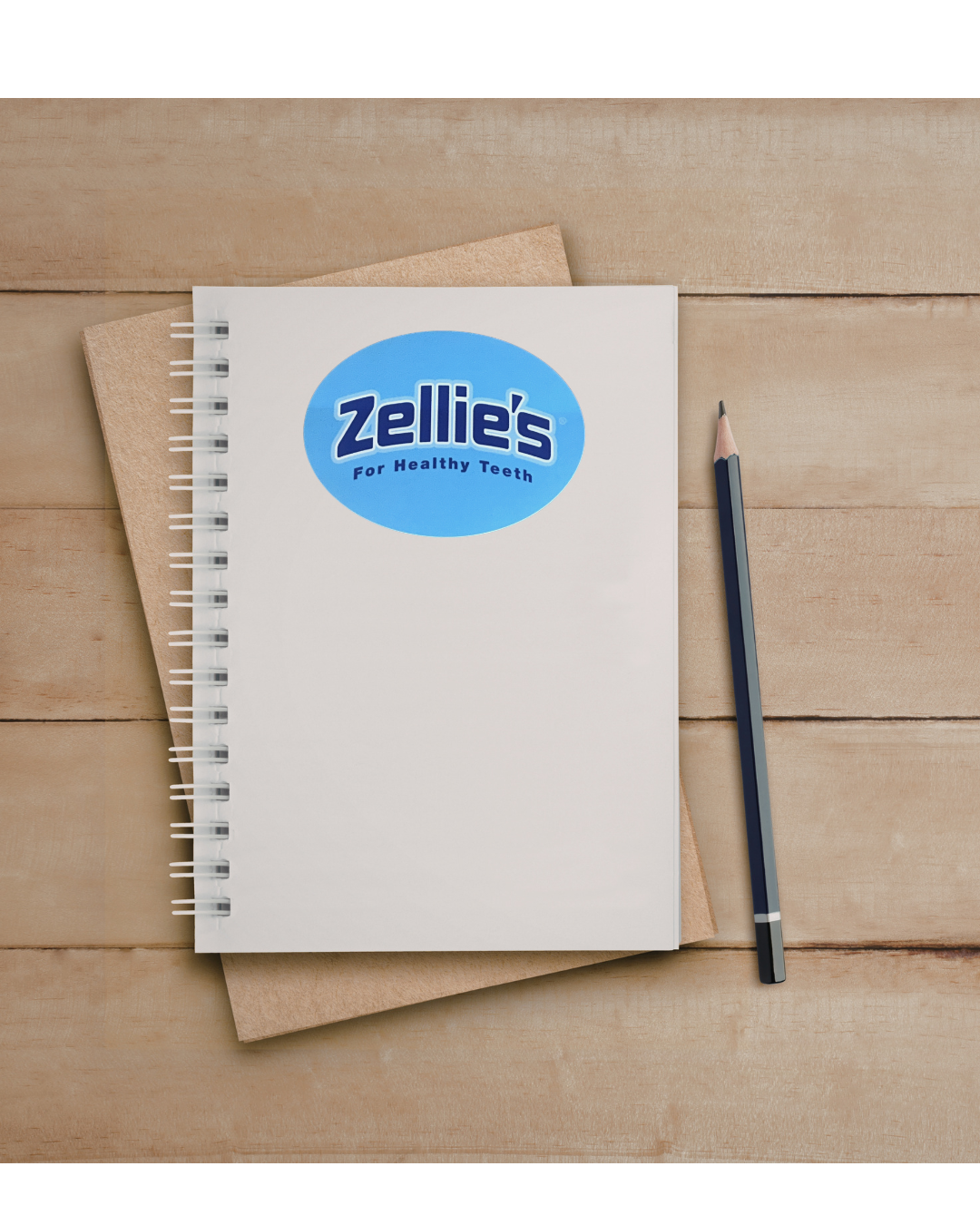 Zellie's Oval Logo Sticker