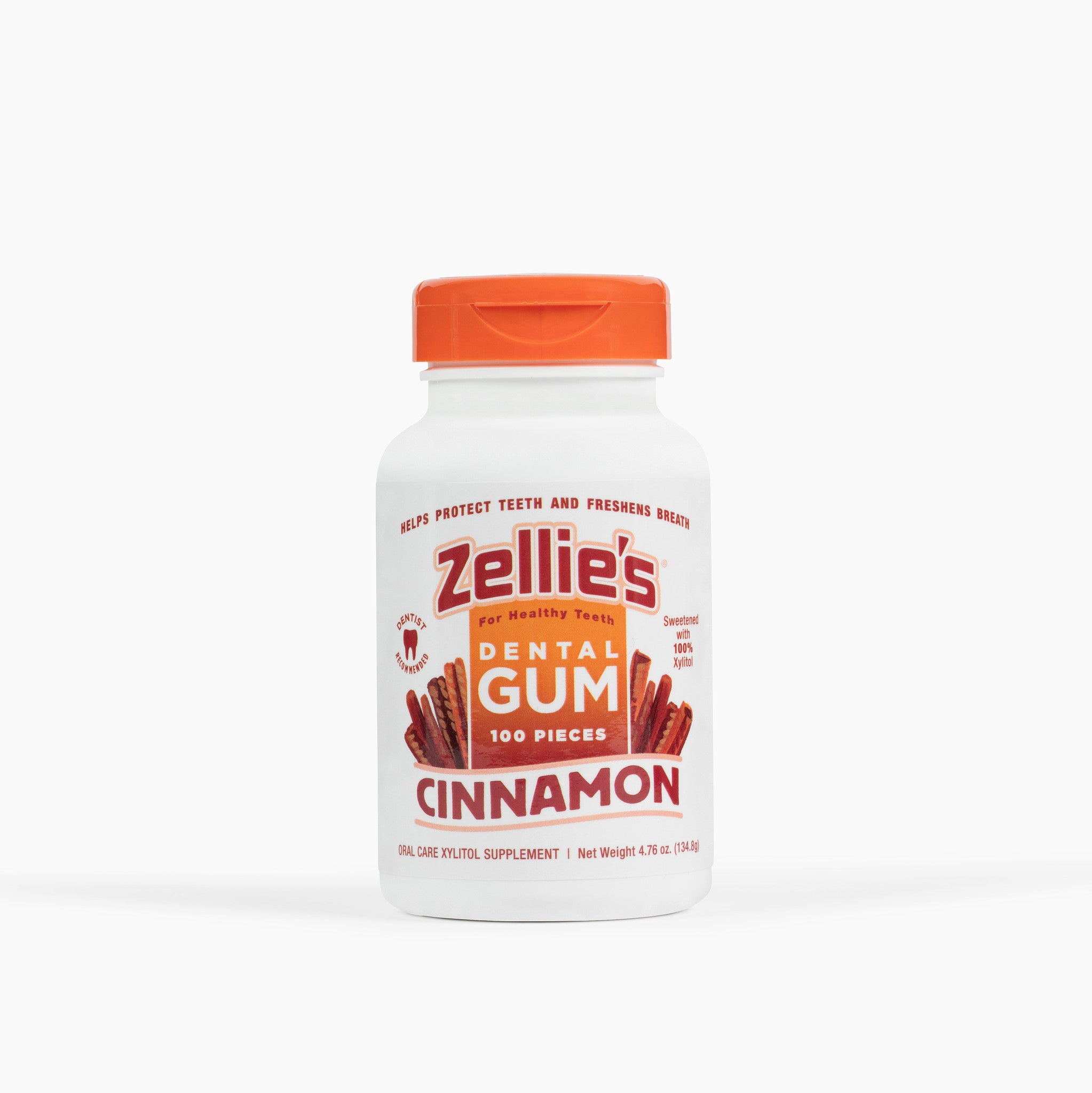 CINNAMON Xylitol Dental Gum Zellie's